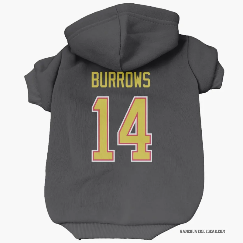 Alex Burrows  Black Vancouver Canucks  Cat & Dog Pet Hoodie