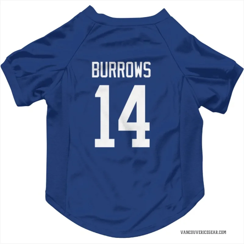 Alex Burrows  Blue Vancouver Canucks  Cat & Dog Pet Jersey