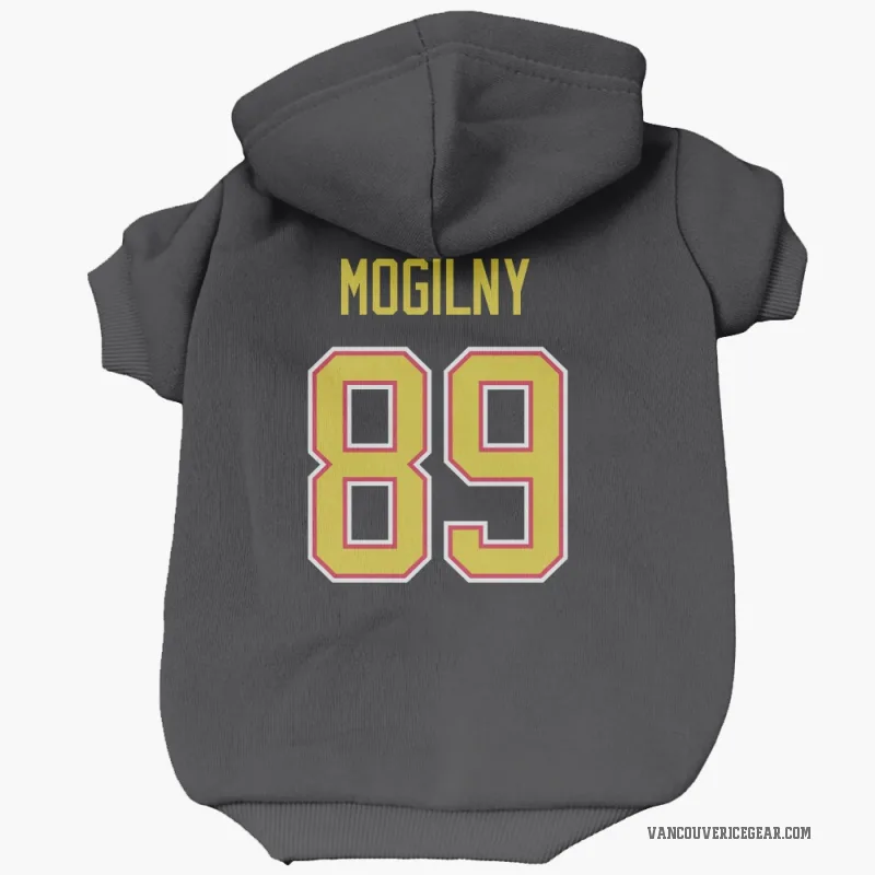 Alexander Mogilny  Black Vancouver Canucks  Cat & Dog Pet Hoodie