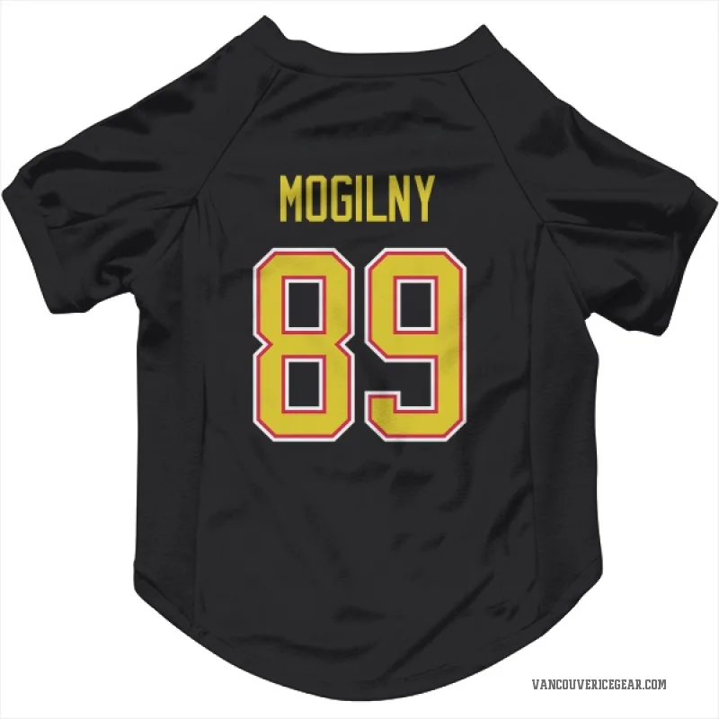Alexander Mogilny  Black Vancouver Canucks  Cat & Dog Pet Jersey