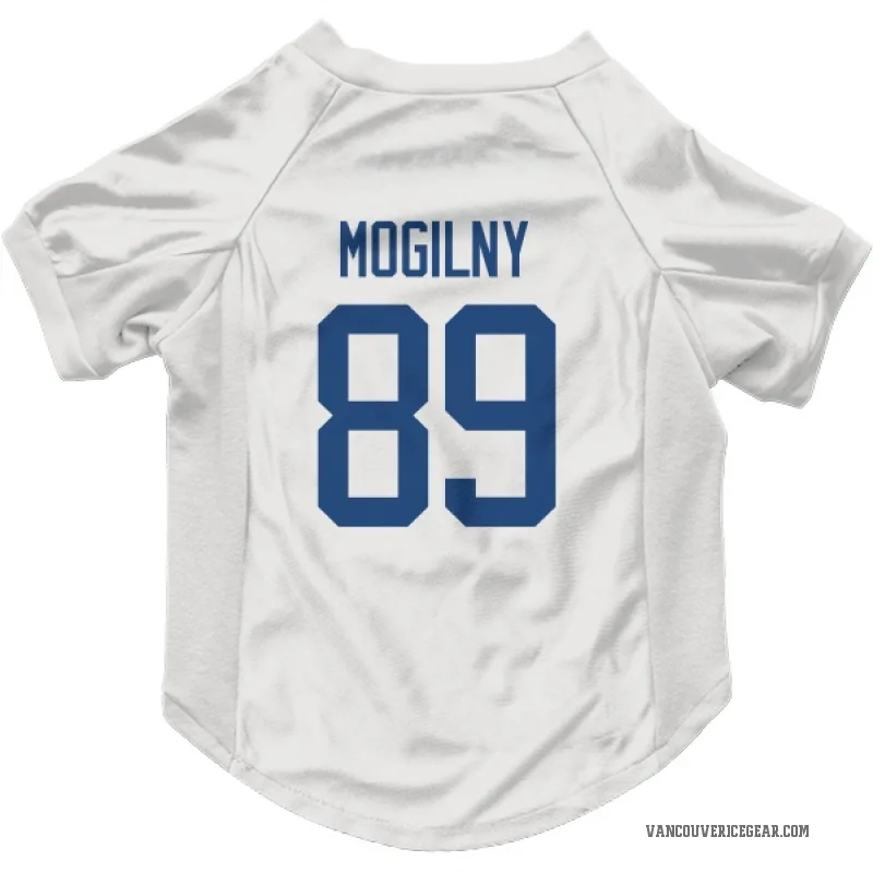 Alexander Mogilny  White Vancouver Canucks  Cat & Dog Pet Jersey