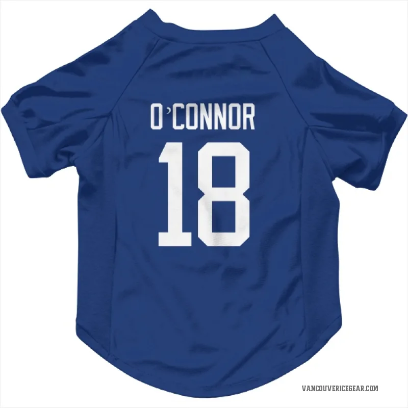 Drew O'Connor  Blue Vancouver Canucks  Cat & Dog Pet Jersey