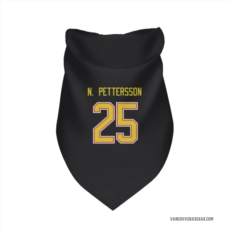 Elias N. Pettersson  Black Vancouver Canucks  Cat & Dog Pet Bandana