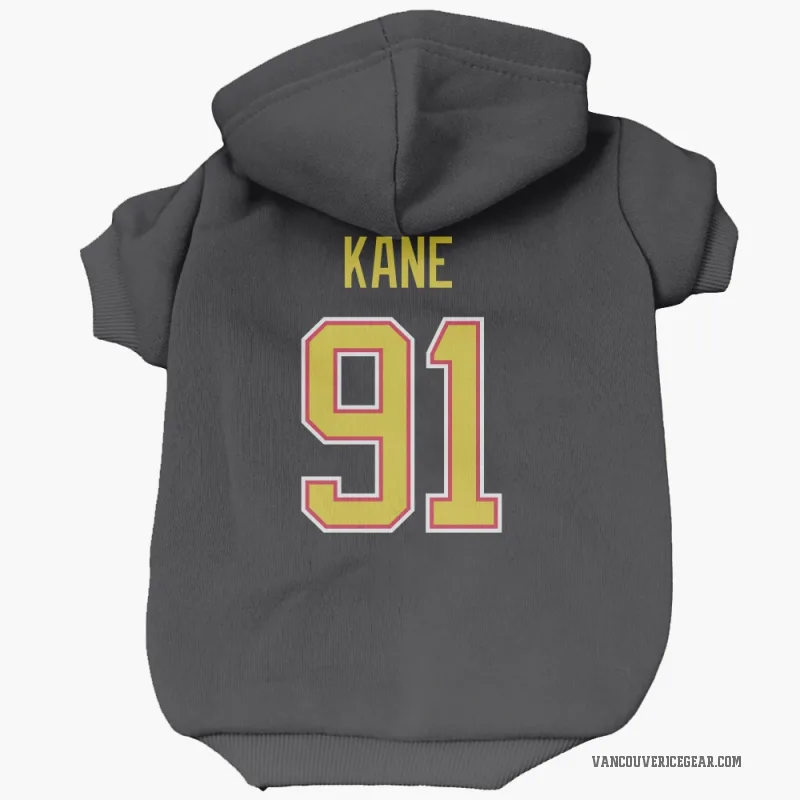 Evander Kane  Black Vancouver Canucks  Cat & Dog Pet Hoodie