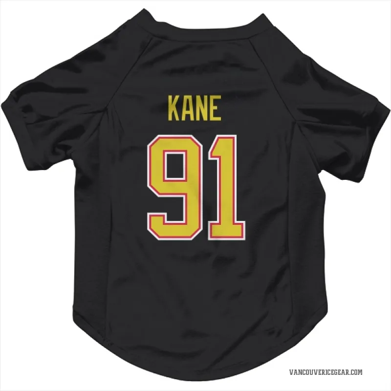 Evander Kane  Black Vancouver Canucks  Cat & Dog Pet Jersey
