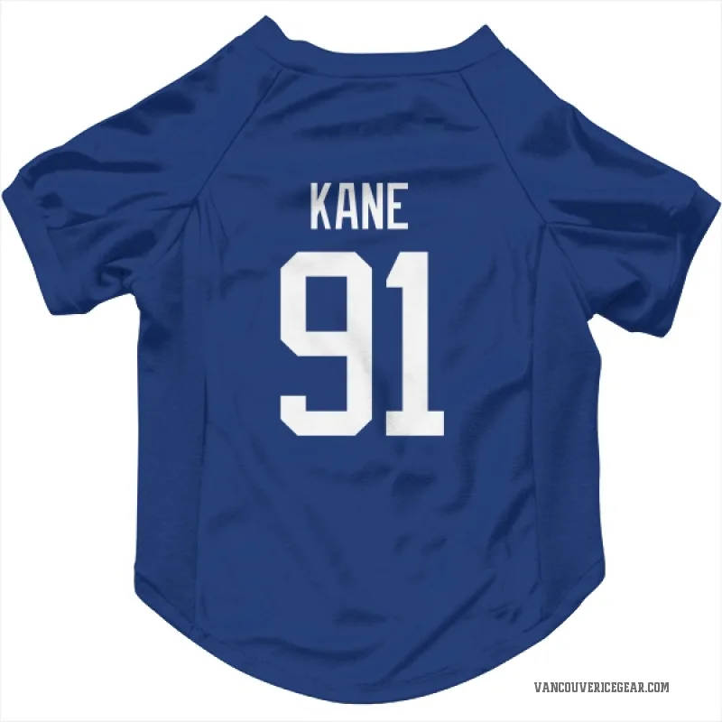 Evander Kane  Blue Vancouver Canucks  Cat & Dog Pet Jersey