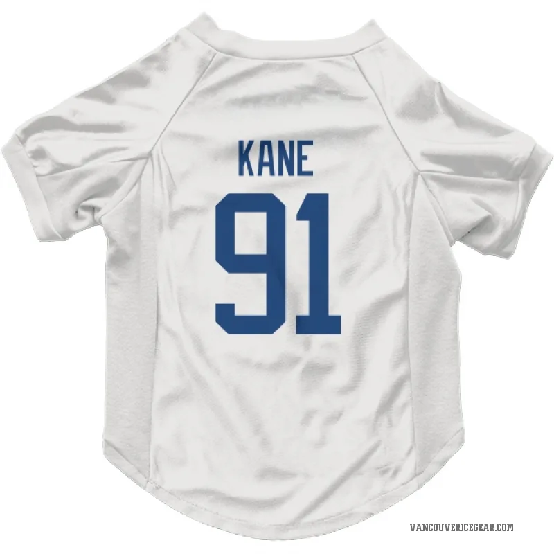 Evander Kane  White Vancouver Canucks  Cat & Dog Pet Jersey