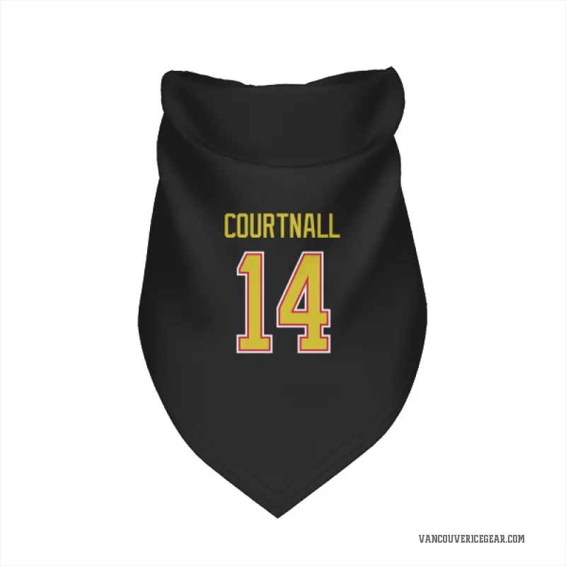 Geoff Courtnall  Black Vancouver Canucks  Cat & Dog Pet Bandana