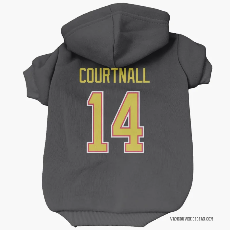 Geoff Courtnall  Black Vancouver Canucks  Cat & Dog Pet Hoodie