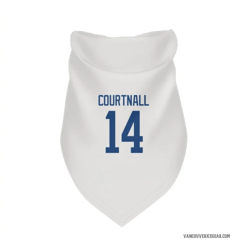 Geoff Courtnall  White Vancouver Canucks  Cat & Dog Pet Bandana