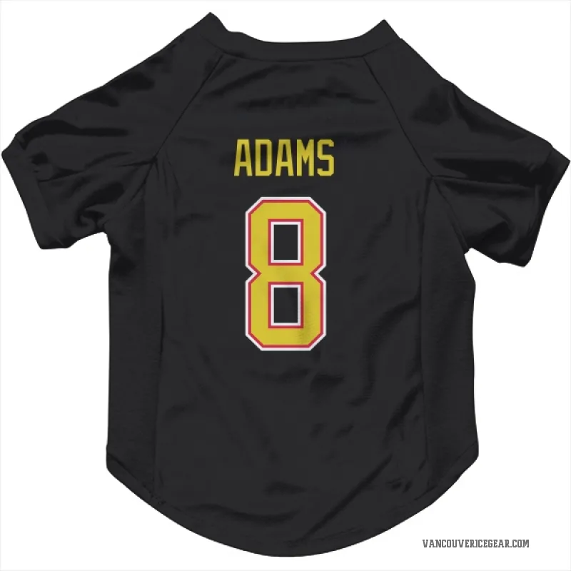 Greg Adams  Black Vancouver Canucks  Cat & Dog Pet Jersey