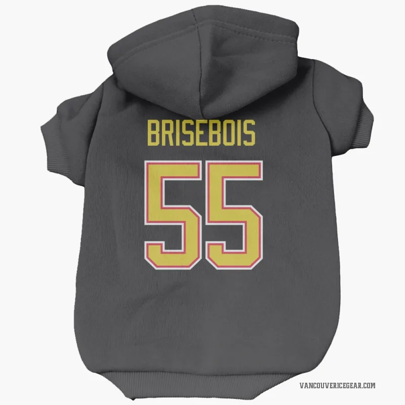 Guillaume Brisebois  Black Vancouver Canucks  Cat & Dog Pet Hoodie
