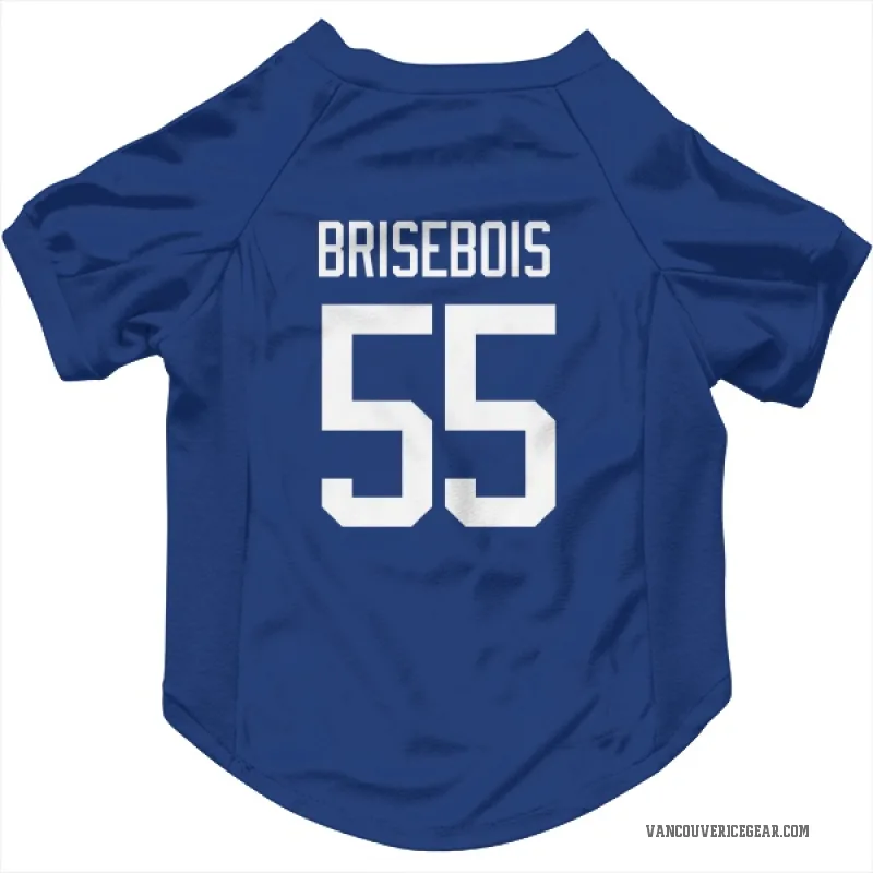 Guillaume Brisebois  Blue Vancouver Canucks  Cat & Dog Pet Jersey