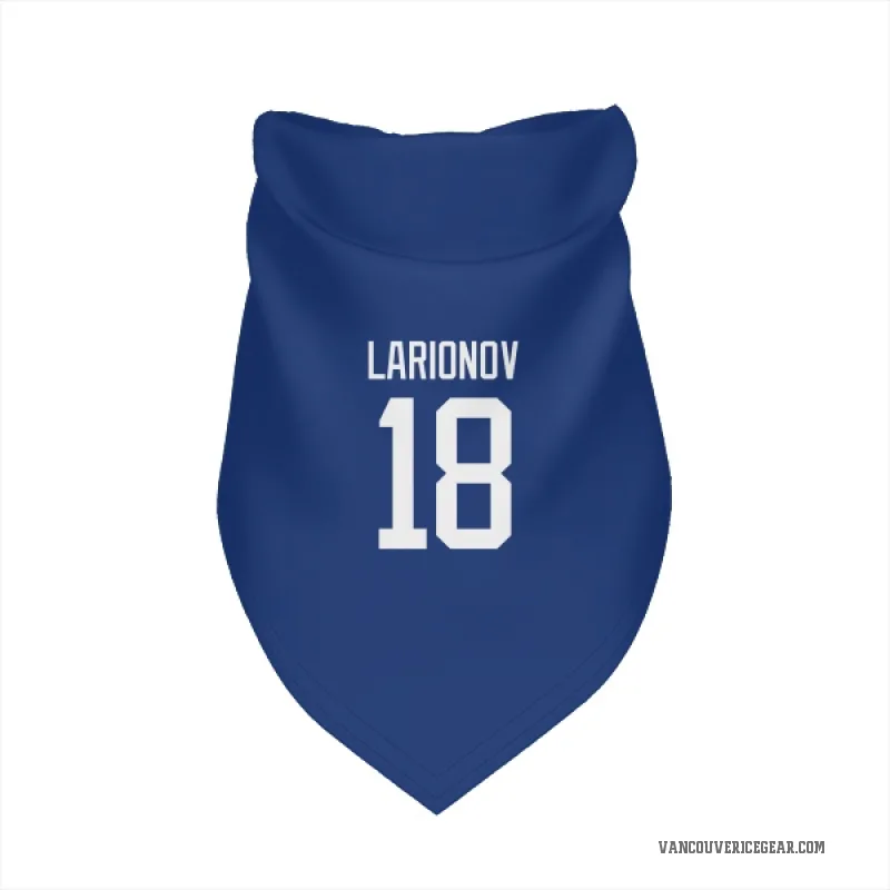 Igor Larionov  Blue Vancouver Canucks  Cat & Dog Pet Bandana