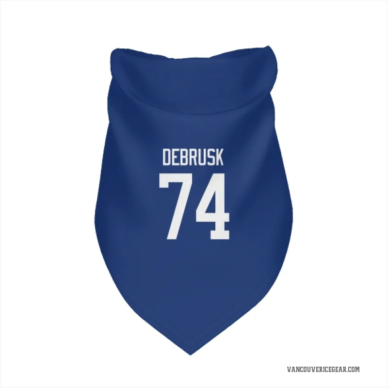 Jake DeBrusk  Blue Vancouver Canucks  Cat & Dog Pet Bandana