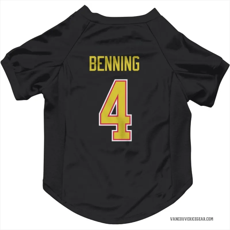 Jim Benning  Black Vancouver Canucks  Cat & Dog Pet Jersey
