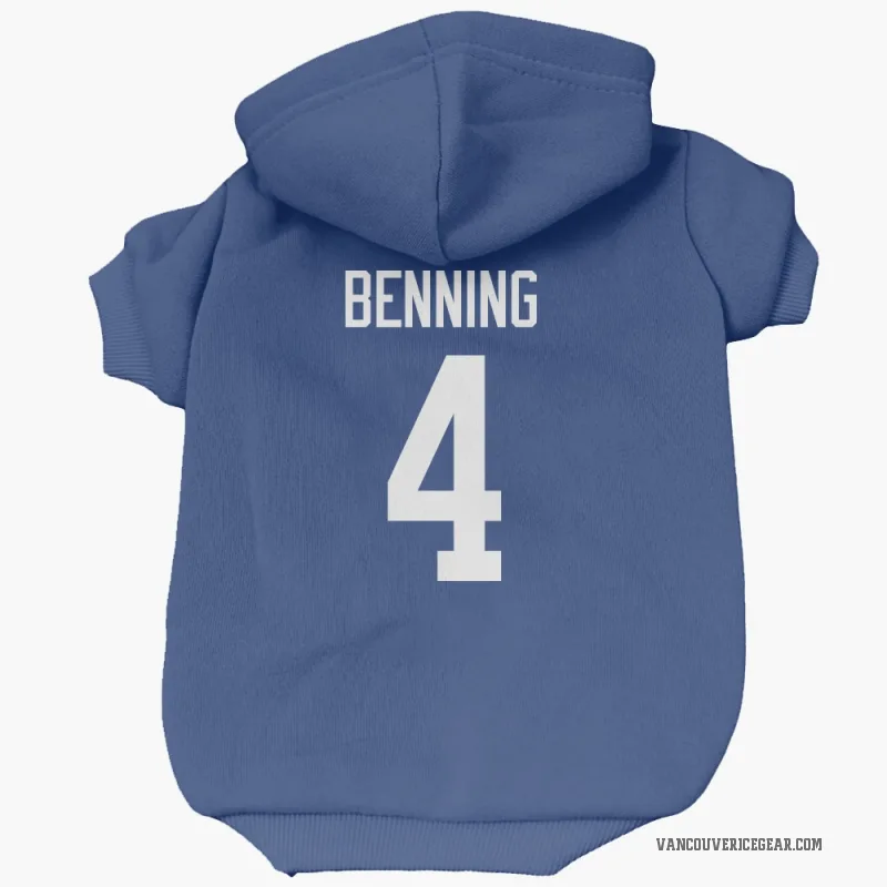 Jim Benning  Blue Vancouver Canucks  Cat & Dog Pet Hoodie