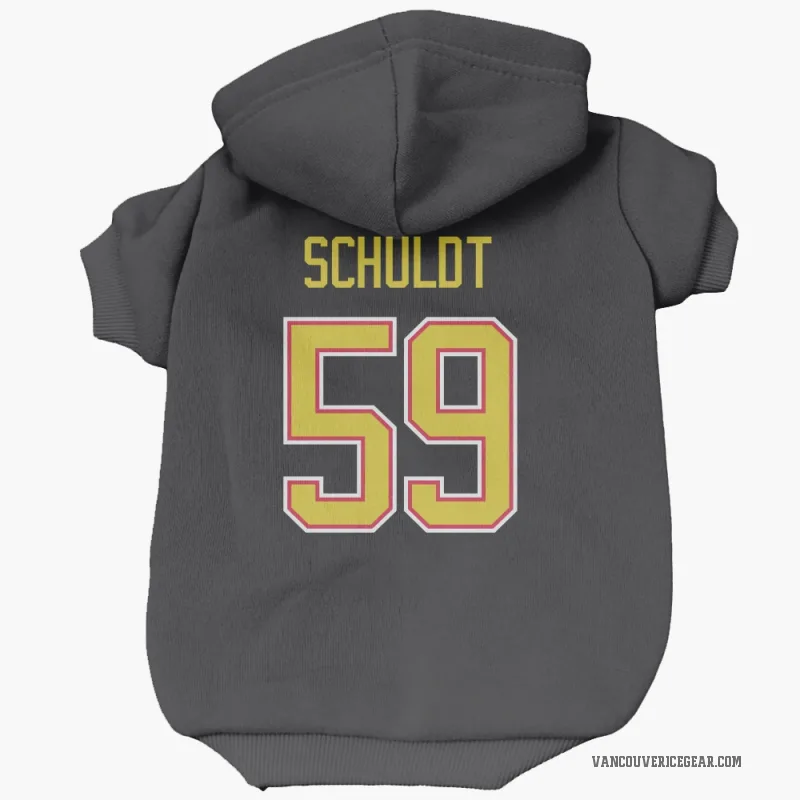 Jimmy Schuldt  Black Vancouver Canucks  Cat & Dog Pet Hoodie
