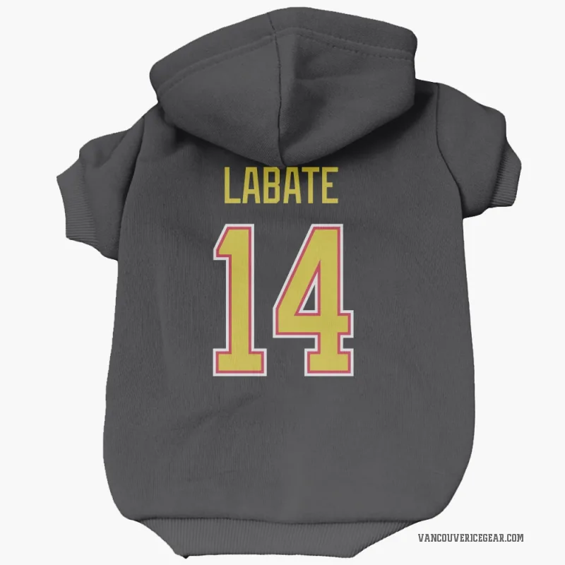 Joseph LaBate  Black Vancouver Canucks  Cat & Dog Pet Hoodie