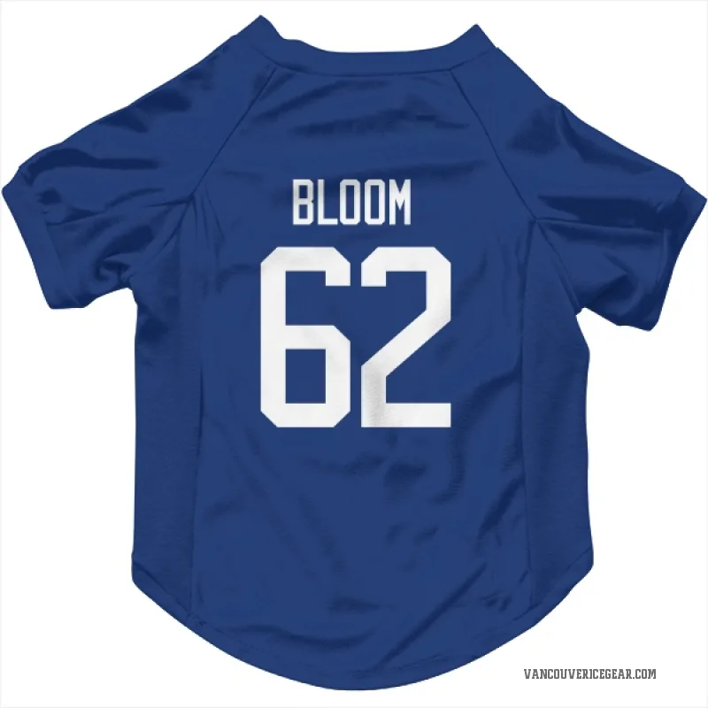 Josh Bloom  Blue Vancouver Canucks  Cat & Dog Pet Jersey
