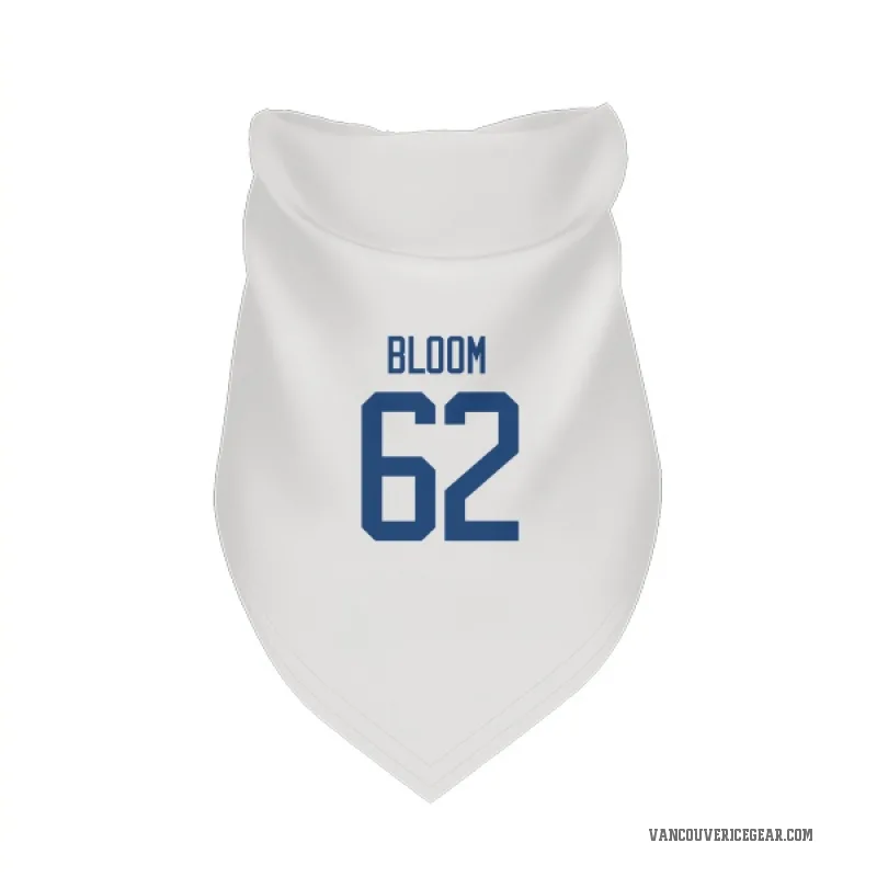 Josh Bloom  White Vancouver Canucks  Cat & Dog Pet Bandana
