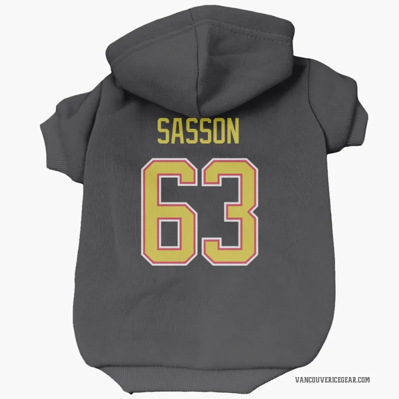 Max Sasson  Black Vancouver Canucks  Cat & Dog Pet Hoodie