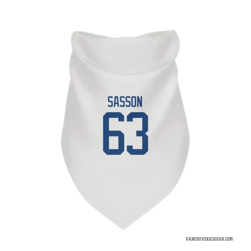 Max Sasson  White Vancouver Canucks  Cat & Dog Pet Bandana