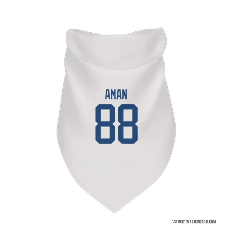 Nils Aman  White Vancouver Canucks  Cat & Dog Pet Bandana