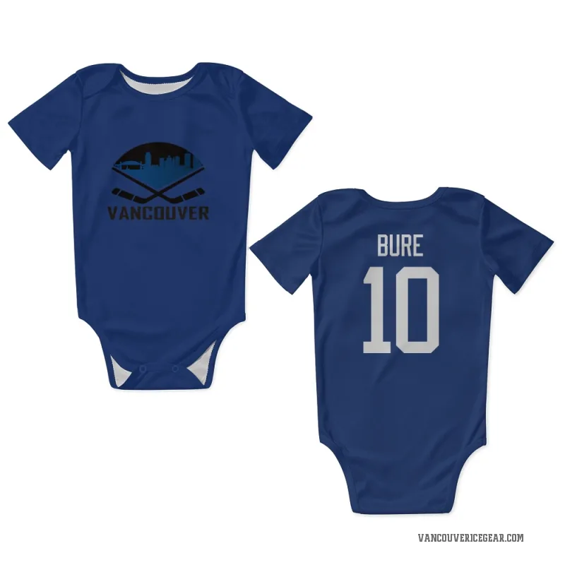 Pavel Bure  Blue Vancouver Canucks  Newborn & Infant Bodysuit