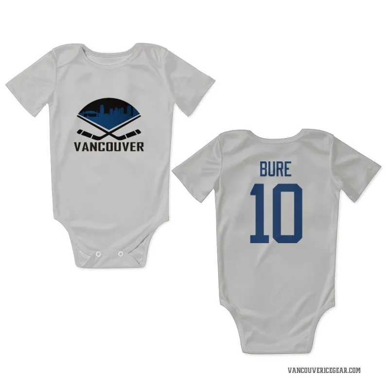 Pavel Bure  White Vancouver Canucks  Newborn & Infant Bodysuit