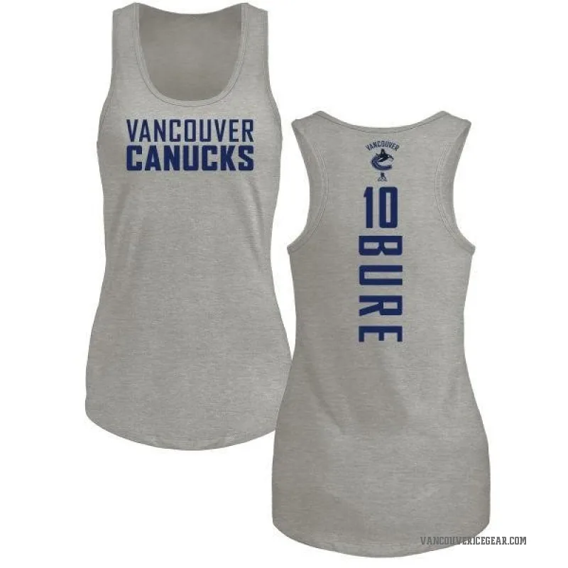 Pavel Bure Women's Ash Vancouver Canucks Backer Tank Top -