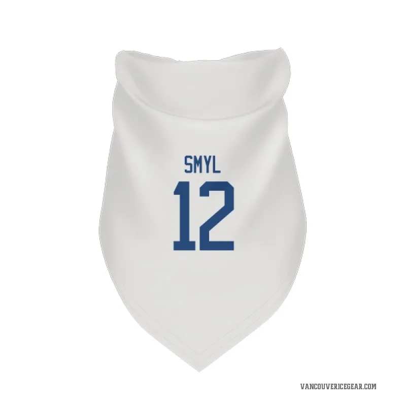 Stan Smyl  White Vancouver Canucks  Cat & Dog Pet Bandana