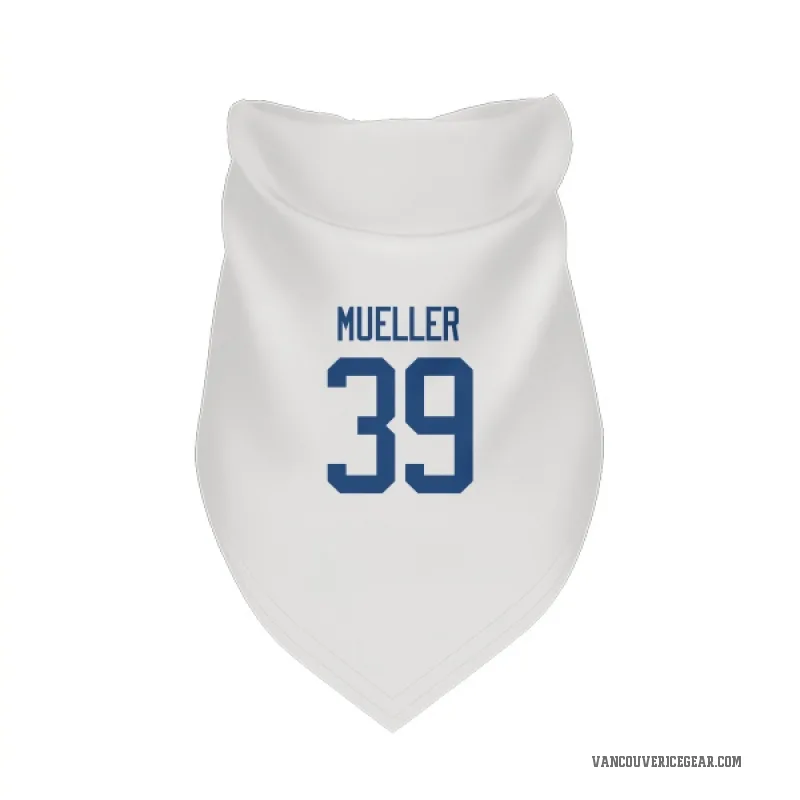 Ty Mueller  White Vancouver Canucks  Cat & Dog Pet Bandana