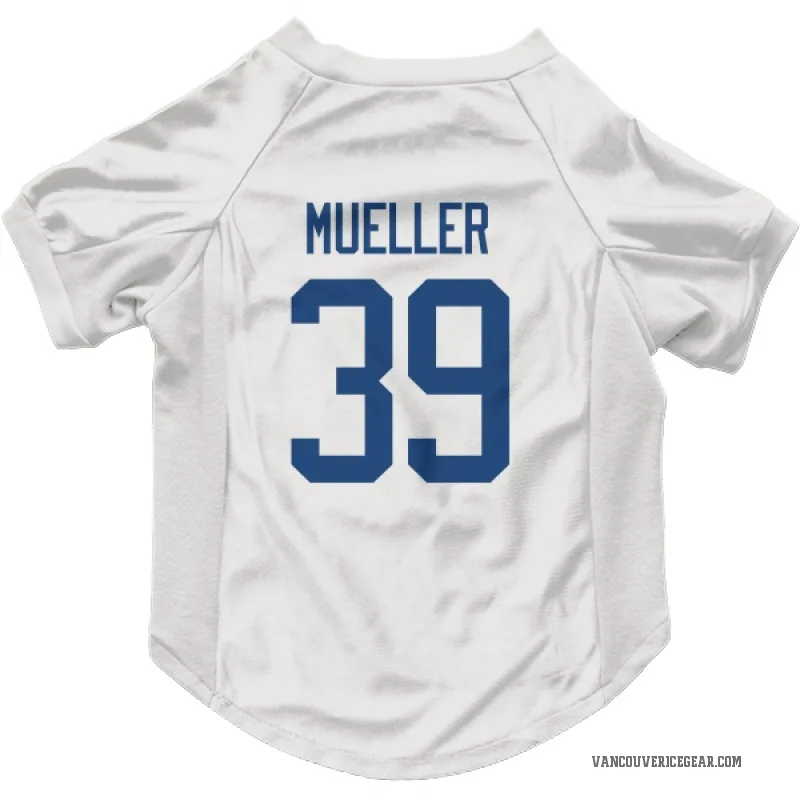 Ty Mueller  White Vancouver Canucks  Cat & Dog Pet Jersey