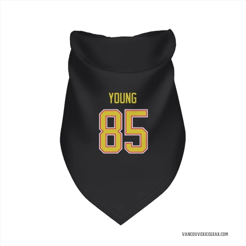Ty Young  Black Vancouver Canucks  Cat & Dog Pet Bandana