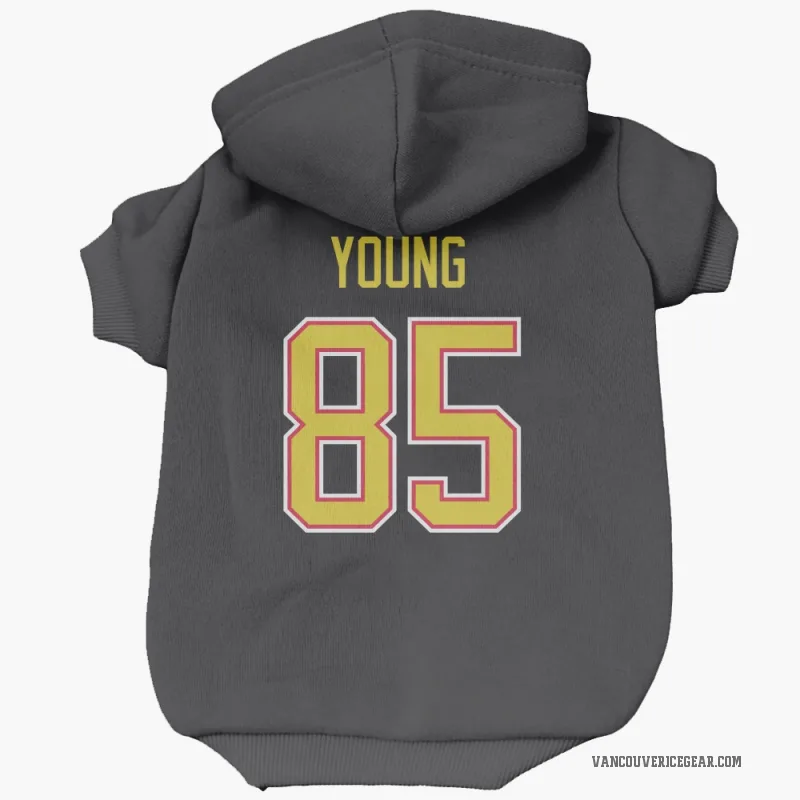 Ty Young  Black Vancouver Canucks  Cat & Dog Pet Hoodie