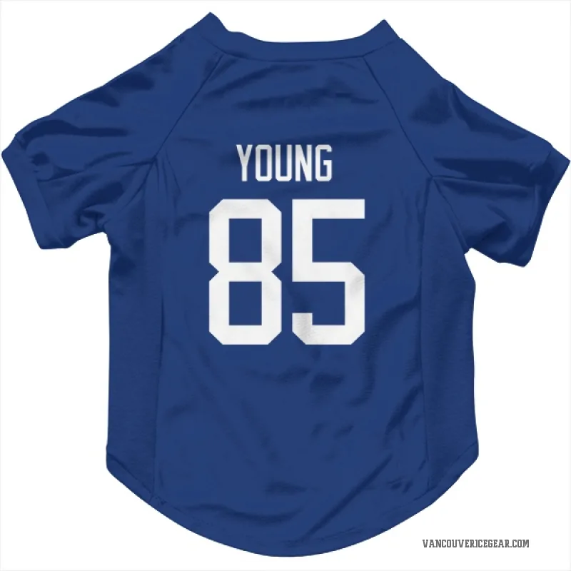 Ty Young  Blue Vancouver Canucks  Cat & Dog Pet Jersey