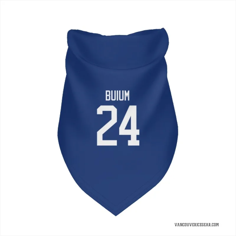 Zeev Buium  Blue Vancouver Canucks  Cat & Dog Pet Bandana